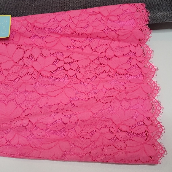 Cece petite floral lace lined dress - Picture 13 of 15